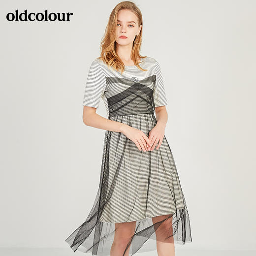 oldcolour连衣裙女中长款夏季M24101194 商品图2