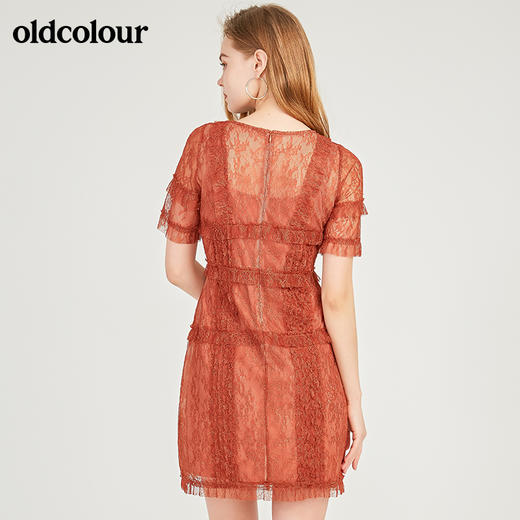 oldcolour蕾丝连衣裙夏季M25101510 商品图1