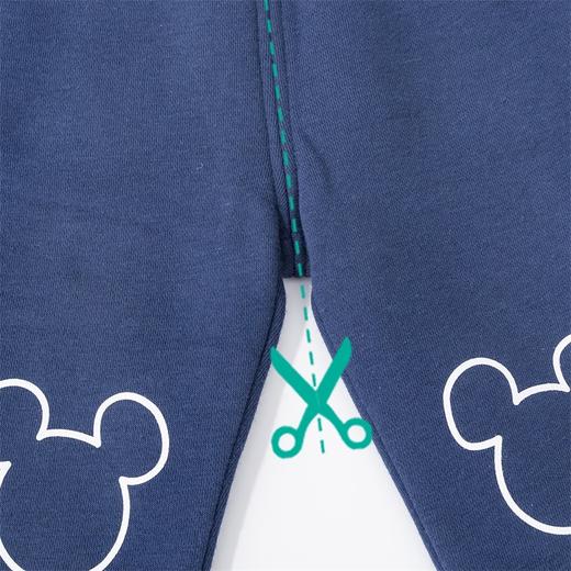 迪士尼米奇卡通男童宝宝春秋抓绒休闲长裤裤子 商品图5