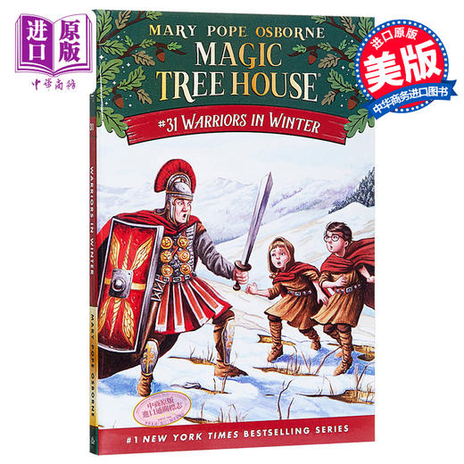 【中商原版】Magic Tree House 神奇树屋31 平装 儿童章节书 故事小说英文童书 英语课外阅读 小初文学英文原版进口图书 商品图0