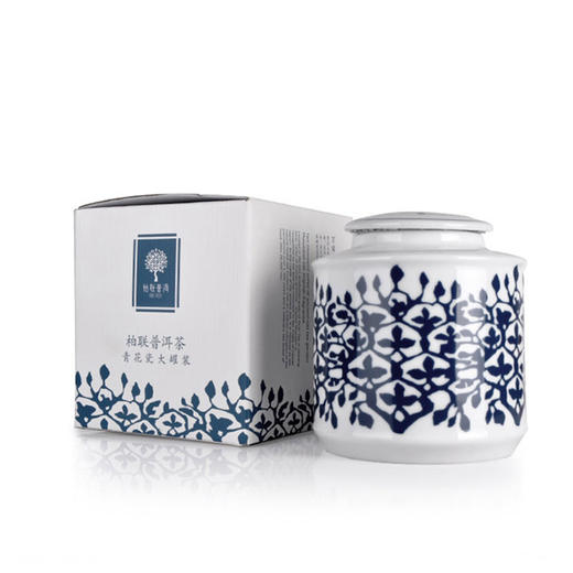 柏联普洱 青花系列（大）普洱散茶 熟茶 400g 散茶 商品图0