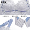 梦芭蒂内衣女大胸显小文胸收副乳防下垂无钢圈胸罩花影缤纷薄 商品缩略图4