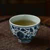 「景德镇仿古手绘明青花瓷鸡心杯」缠枝莲主人杯茶杯品茗杯单杯 商品缩略图2