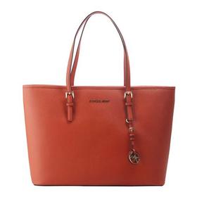 MichaelKors/迈克·科尔斯MK女士JETSETTRAVEL系列Saffiano皮革手提单肩包托特包30T5GTVT2L