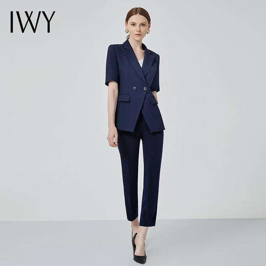 IWY/职业装套裤气质正装西装套装女时尚公务员面试工作服CP11237 商品图1