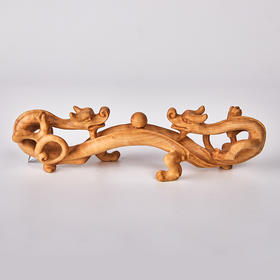 龙笔山黄杨木17x5cm