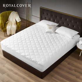 【ROYALCOVER】罗卡芙纯棉防滑双人床垫 经典提花床笠保护垫 薄款