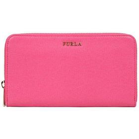 FURLA/芙拉女士Saffiano皮革长款玫粉色钱包手拿包826454