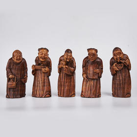 W° 茶韵悠悠竹雕组合 ZYXD