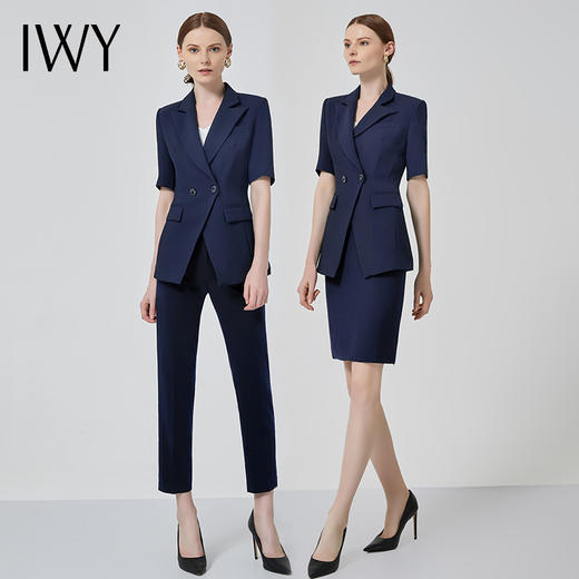IWY/职业装套裤气质正装西装套装女时尚公务员面试工作服CP11237 商品图4
