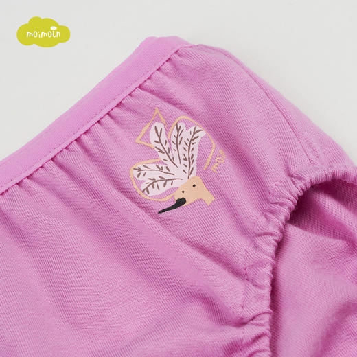 【尺码偏小请拍大一码】moimoln小云朵童装2021秋季新款女宝宝卡通舒适三角裤可爱内裤LQZRNAIS26 商品图3