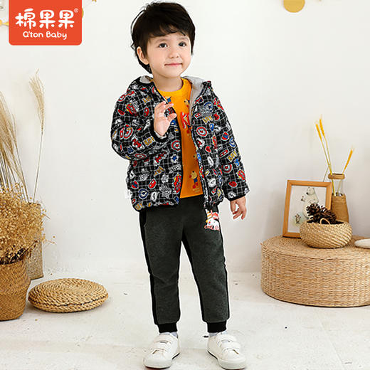商场同款棉果果春秋季男童轻薄羽绒服M312102921448 商品图0