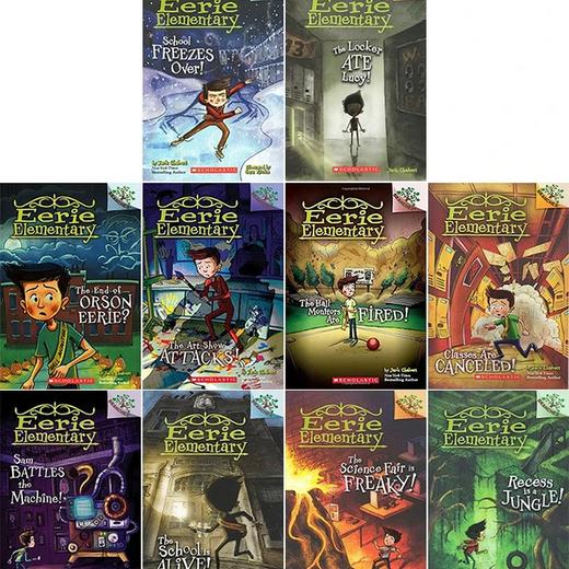 AR 3.5 600L-690L 赠音频 Eerie Elementary 怪诞小学 10册 学乐大树系列 Branches 英文原版桥梁章节书 商品图1