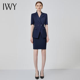 IWY/职业装套裙气质正装西装套装女时尚公务员面试工作服CS11237
