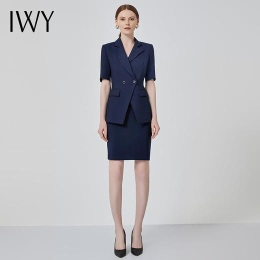 IWY/职业装套裙气质正装西装套装女时尚公务员面试工作服CS11237 商品图0