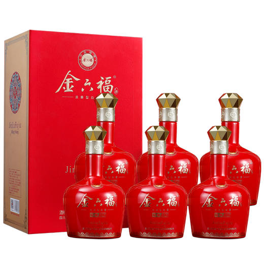 【推荐】金六福 铭酿M3 浓香型白酒 50度 整箱装500ml*6瓶 高档礼盒装白酒 整箱6瓶 商品图2