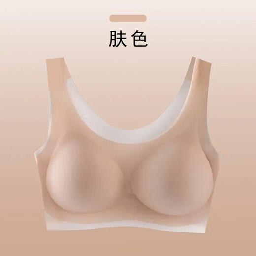 无钢圈内衣女薄款胸罩，背心式女士无痕薄款凉感文胸 CZ9311 商品图8