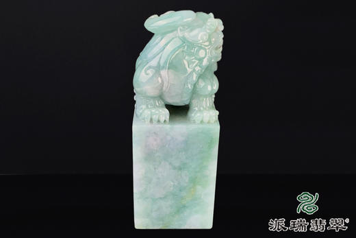 派瑞翡翠 翡翠摆件 糯种 绿色 商品图2