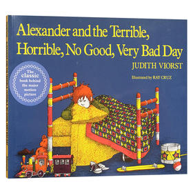 亚历山大倒霉透了的1天 英文原版 Alexander and the Terrible Horrible No Good Very bad day 非常糟糕的1天 英文版英语书籍