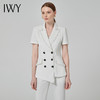 IWY/高端职业装套装女时尚修身上班商务正装气质通勤西装ol工作服CP11224白色 商品缩略图0