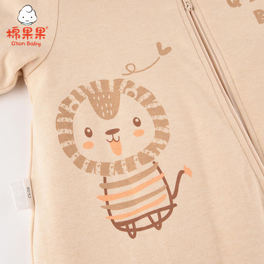 商场同款棉果果秋季新疆彩棉内层加薄棉，建议春、秋季使用棉毛分腿睡袋M305270121412 商品图4