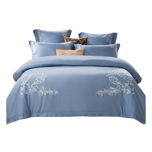 酒店品质| 梵瑞丝套件四件套 60S全棉贡缎面料 经典刺绣 高端品质（颜色可选） 商品图4