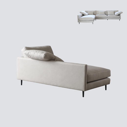NS家居 ns furniture软包布艺转角多人组合沙发NSSF-5408-05KD/49L KD/80KD 商品图0