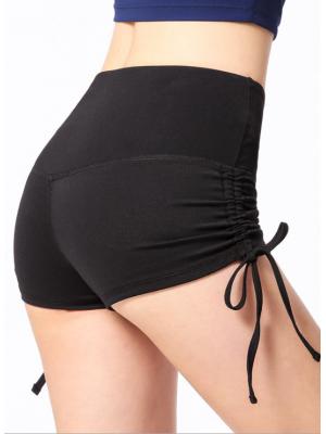 网红款 | 2021网红新款抽绳蜜桃短裤 跑步提臀热裤 瑜伽短裤1908 商品图2