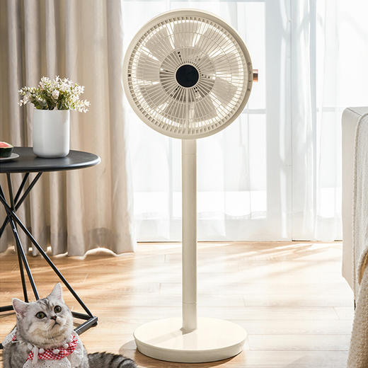 艾美特 Airmate智能温感空气循环扇直流变频遥控电风扇家用台立两用落地扇 CS30-RD37 商品图0