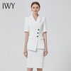 IWY/白色西装套装女不规则经理工作服套裙高端职业装气质女神范CS11250 商品缩略图1