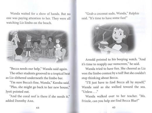 【彩图章节书版】AR 3.7 神奇校车The Magic School Bus 英文原版5册  学乐大树系列 儿童桥梁章节书 商品图7