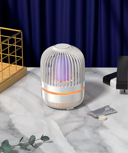 网红推荐新款孕婴环保星空灭蚊灯母婴灭蚊器捕蚊器usb光触媒灭蚊灯七夕情人节 商品图3