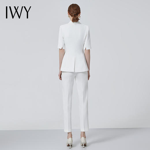IWY/白色西服套装女时尚气质ol高端职业装设计感西装面试正装CP11250 商品图3