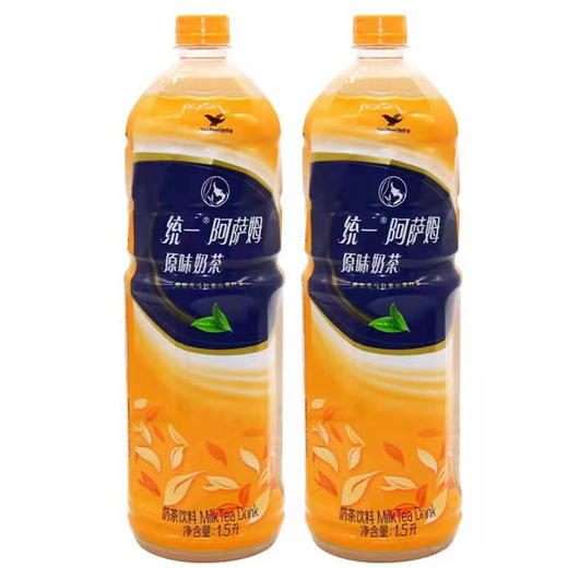 【9.5元/瓶】统一奶茶阿萨姆奶茶1.5L（0401206） 商品图0