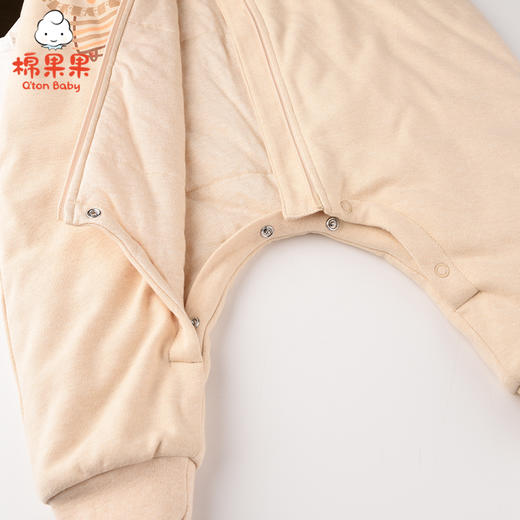 商场同款棉果果秋季新疆彩棉内层加薄棉，建议春、秋季使用棉毛分腿睡袋M305270121412 商品图5