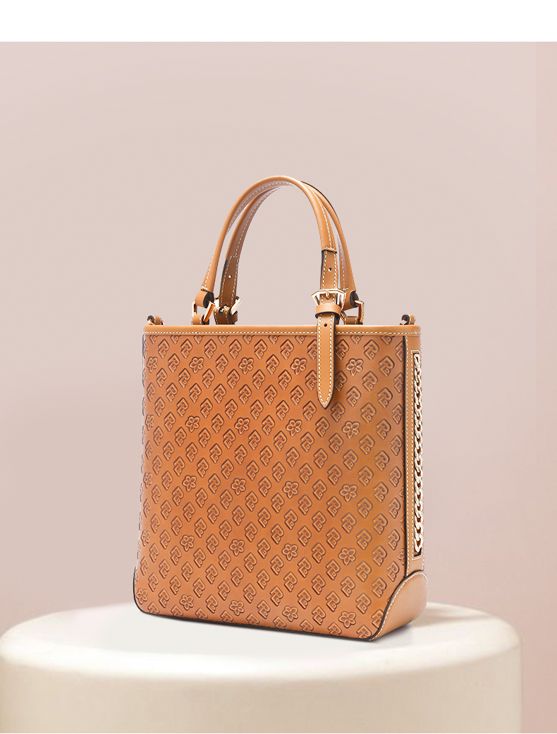 pld保兰德明星同款压纹加薪包通勤托特斜挎包