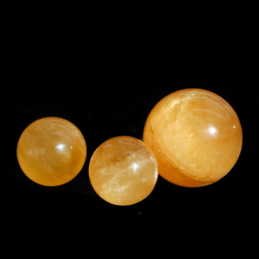 熔岩安德鲁斯黄水晶球 商品图1
