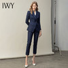 IWY/高端藏青职业装女正装套装时尚气质修身显瘦通勤西装西服C11398+P11398 商品缩略图0