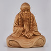  达摩黄杨木雕6*5cm  ZYXD 商品缩略图0