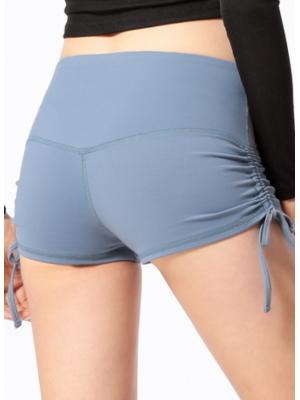 网红款 | 2021网红新款抽绳蜜桃短裤 跑步提臀热裤 瑜伽短裤1908 商品图3