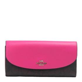 COACH/蔻驰女士Saffiano皮革长款钱包54022