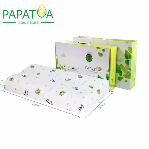 PAPATYA泰国原装进口儿童天然乳胶枕 商品图0