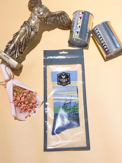 SIOICIKI  设计师联名款SSS1A041爱与荷中筒袜 商品图3