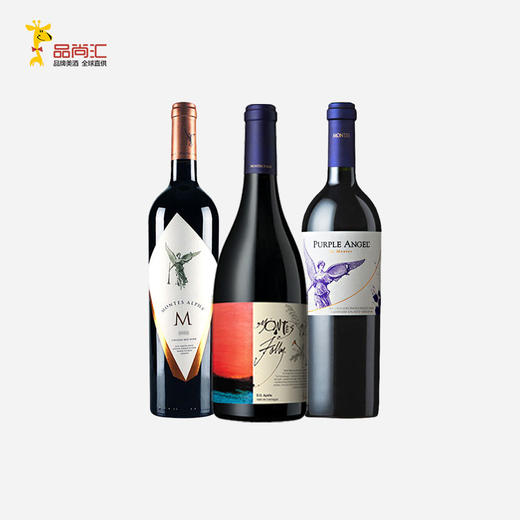 【蒙特斯·高端三剑客】名庄系列红葡萄酒_750ml（紫天使/富乐/欧法M） 商品图0