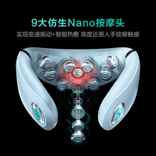 【送礼推荐】SKG颈椎按摩仪G7-1 颈椎按摩器K3颈部按摩仪肩颈按摩机热敷护颈器 商品图3