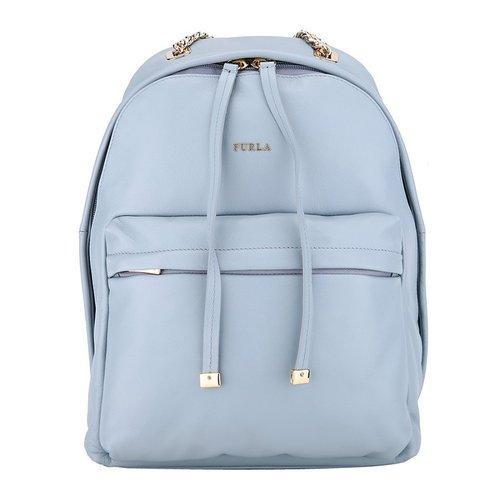 FURLA/芙拉 女士Saffiano皮革双肩包 820871（五金件磨损、底部胶渍脏污瑕疵） 商品图0