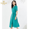 乔万尼真丝v领连衣裙夏季气质休闲桑蚕丝EI2E879 商品缩略图2