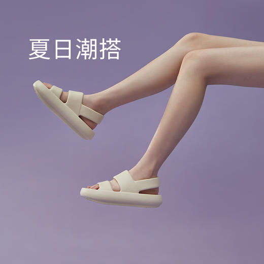 优调XT917凉鞋时尚潮流外穿厚底女夏季柔软平底情侣百搭男士 商品图1