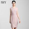 IWY/粉色无袖西装裙女薄款时尚气质职业装正装裙收腰显瘦韩版套裙Q0090 商品缩略图0