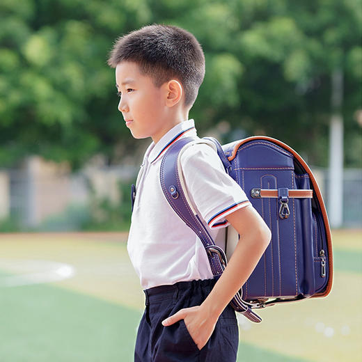 【官方授权】日本IKEDAYA池田屋贵族学院风儿童护脊防驼书包 书包游泳圈安全气囊反光背心四合一 商品图7